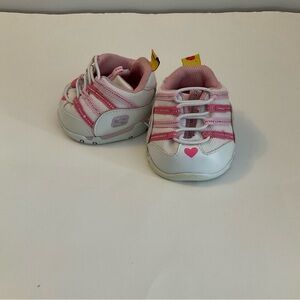 Build a Bear Pink Skechers Shoes